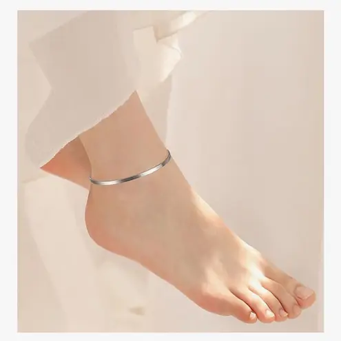 Boutique Silver‎ Anklet, Ankle Snake Chain Anklet | 925 Sterling Silver