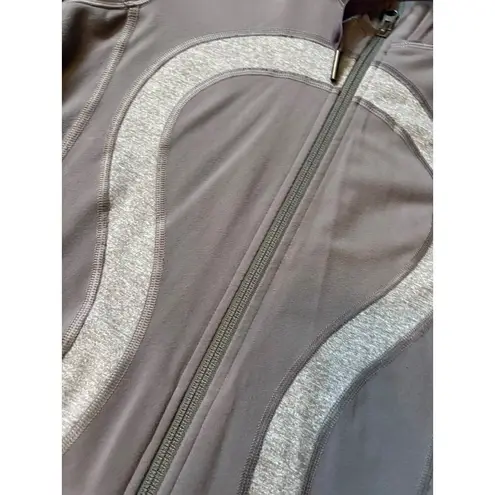 Lululemon Womens Gray Hooded Long Jacket Size 4