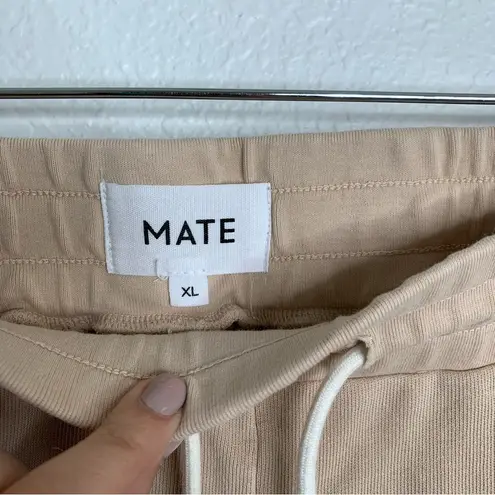 Mate the Label  Jogger Sweatpants Latte Tan Neutral Organic Cotton Extra Large