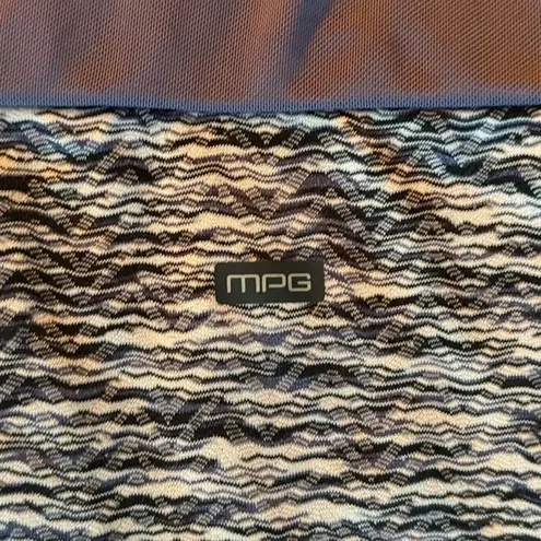 MPG Blue Gray Athletic Dress Built in Bra Racerback Women's Size XL