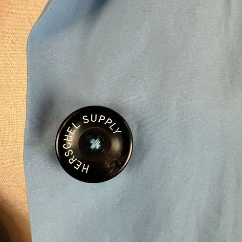 Herschel Supply Company Herschel Supply Co. Womens Mac Coat Size M Rain Trench Alaskan Blue