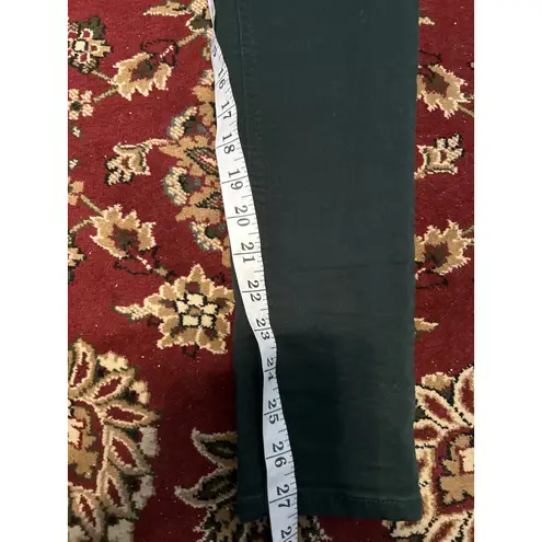 Democracy Women's Green Ab Solution Skinny Jeans Size 2 Stretch Casual Denim