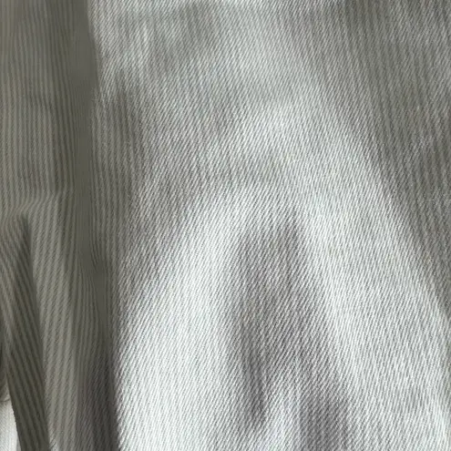 NWT jcpenney railroad stripe shorts mid length rolled hem Blue Size 16P