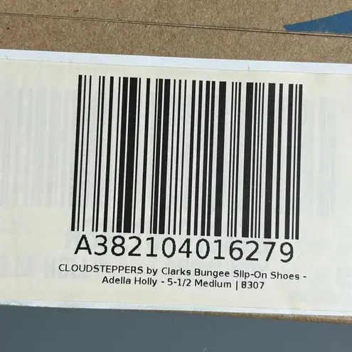 Cloudsteppers by Clarks Adella Holly Bungee Slip On Sneaker Shoes Red 5.5 NWB