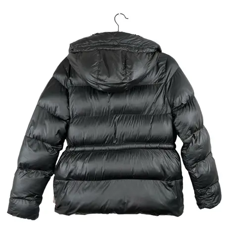 Hunter Black Nylon Zip Up Hooded Puffer Jacket Women’s Size XS/US 4