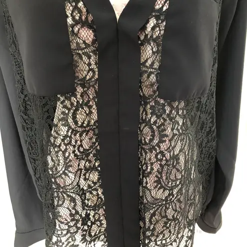 Harvé Benard ♦️NWT lace blouse M