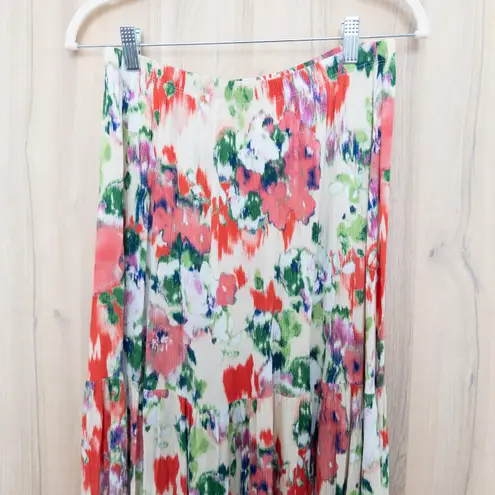 Arden B Womens Maxi Skirt Size S Multi Floral Y2K Boho Cottage Romantic Spring