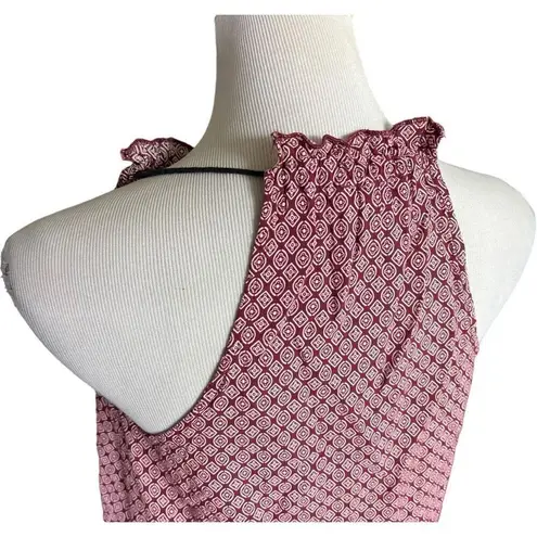 Womens Two Sisters Boho Tassel Open Shoulder Tank Top