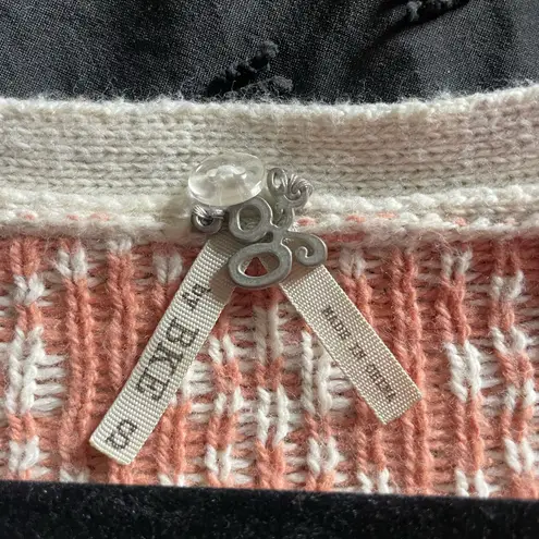 BKE Patterned V-Neck Cardigan Sweater