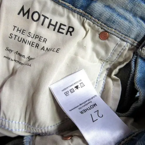 a.gain NWT Mother Superior Super Stunner Ankle in Say Amen, ! Skinny Jeans 27