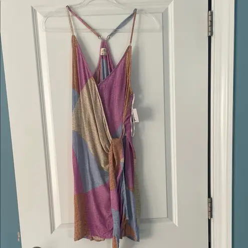 O'Neill NWT  Marlo Multi Color Wrap Dress Size Medium