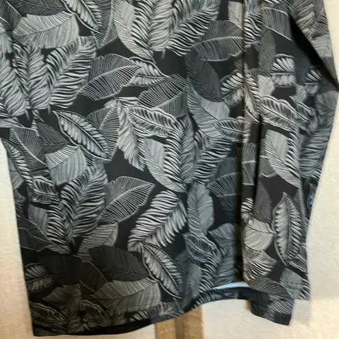 Hang Ten Gray Fitted Long Sleeve uv protection Tee small