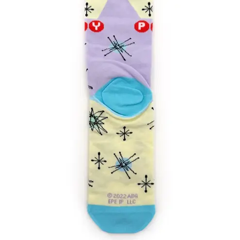 Odd Sox Elvis Presley Crew Socks Mens Womens Music Fun Mod Gift Pastel Las Vegas Purple