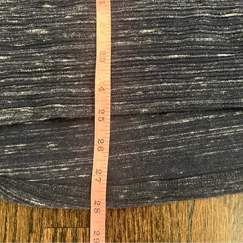 Minimum Navy Long Sleeve Tee with Textured Fabric Black Size undefined