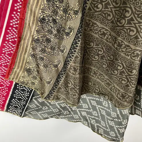 Reversible Maxi Wrap Skirt BINS802