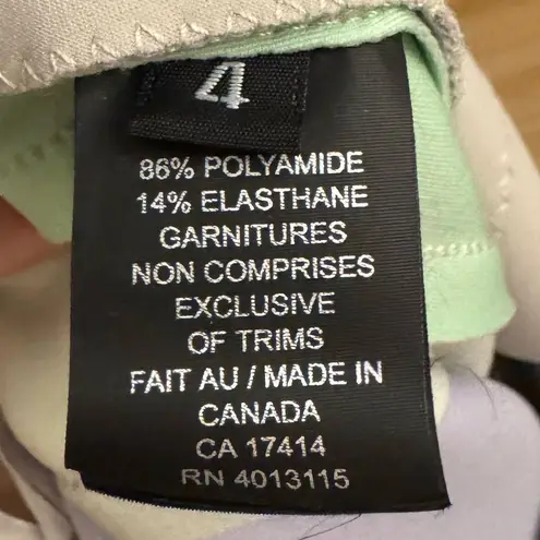 Marie Saint Pierre Sz 4/Large Relaxed Boyfriend Fit Yaris Scuba Pants Purple