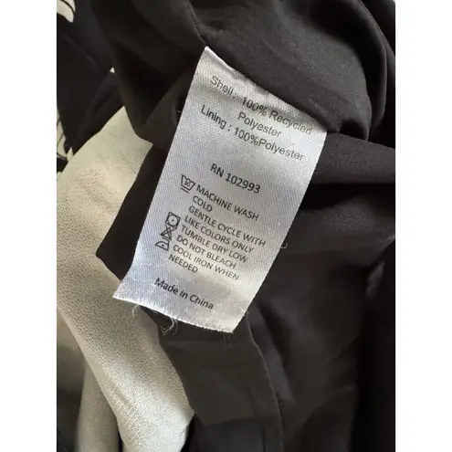 Adam Lippes Black White Floral Twill Pencil Skirt Women’s Size 14