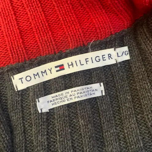 Tommy Hilfiger Vintage Y2K Gray Zip Up Jacket