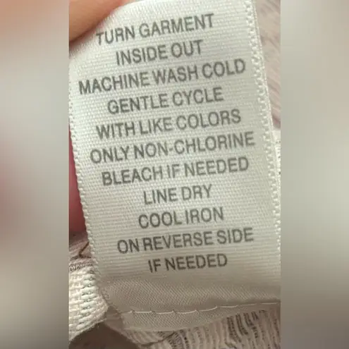 Christopher & Banks Women Jacket Blazer Size L Petite Button Floral Leaf Quilted