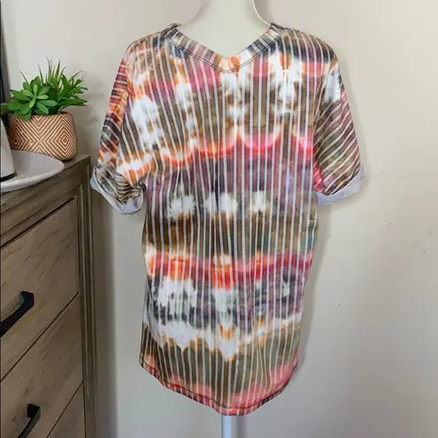 ZARA  • art to wear retro tie dye oversized shirt