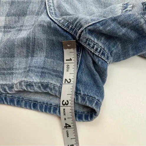 American Eagle  Womens Highest Rise Mom Short Blue‎ Jean Shorts Size 16 33W NEW