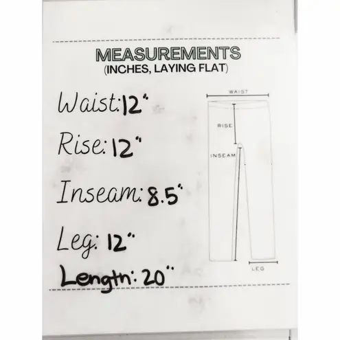 Josephine Chaus Sport Linen Casual Short - Size S - High Waist Pocket Simple NWT