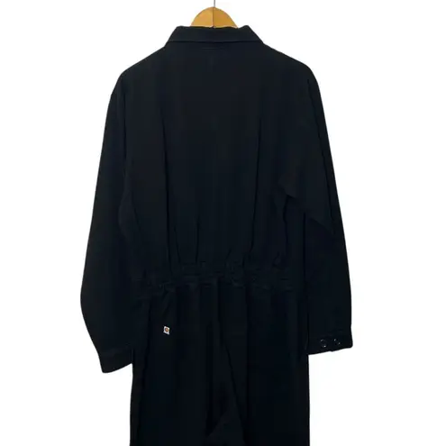 Big Bud Press Black Everyday Jumpsuit Women’s Size XL Cotton Utility Workwear