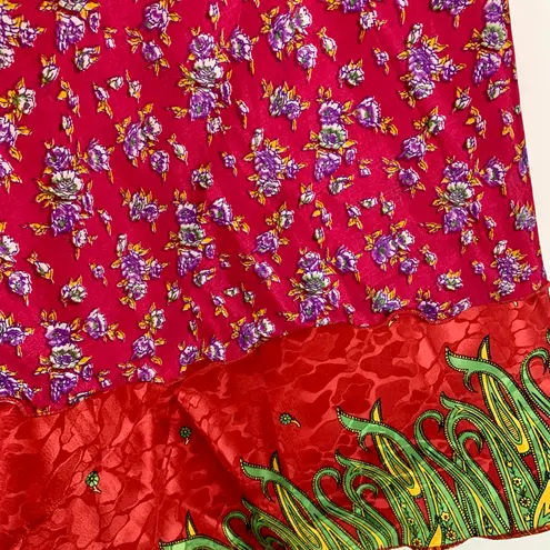 Reversible Wrap Maxi Skirt BINS311