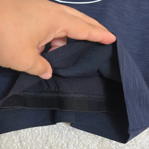 Splits59 BAILEY ACTIVE RIB BRALETTE navy and white Racerback Sports Bra size S