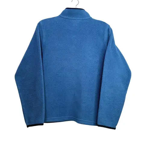 Vintage L.L.Bean Women’s M Blue Polartec Snap Fleece Pullover Blue Size undefined