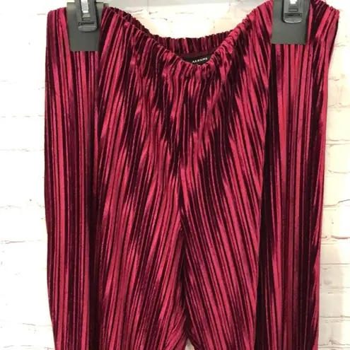 Alfani Pull-On Velvet Wide Leg Pant