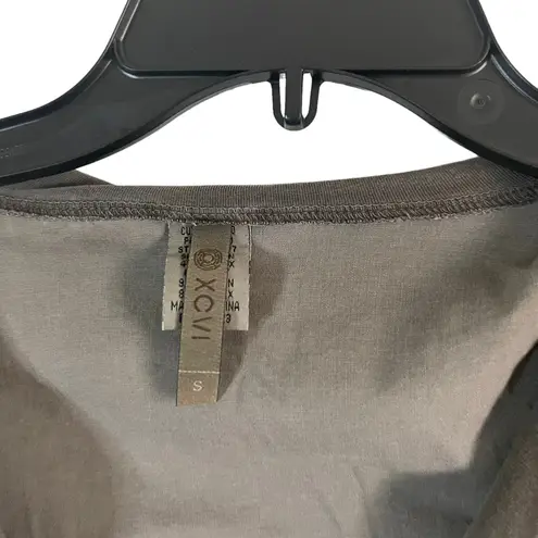 XCVI Y2k Size Small Army Green Utility Button Light Jacket Going Out Academia