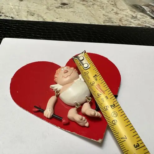 Hallmark Cards Cupid With Bow And Arrow Brooch Pin Valetine’s Day HMK