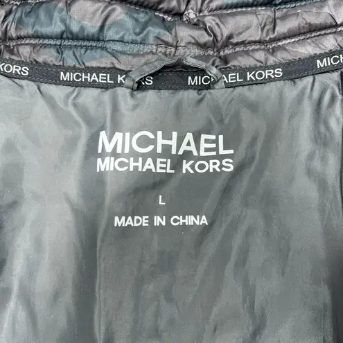 Michael Kors Camo Vest L Black Size L
