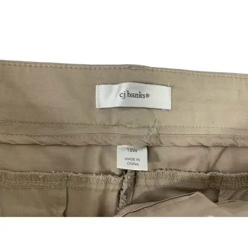 cj banks Women's Tan Casual Pants