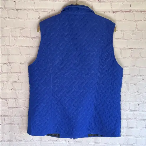Nomadic Traders Royal Blue Quilted Vest‎ Woman’s Size XL