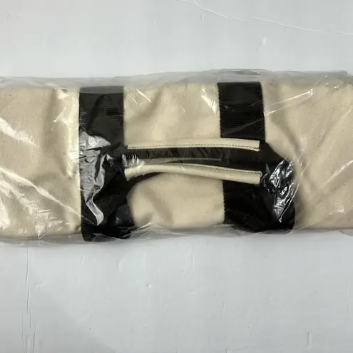 Le Bar Marche La Plage Limited Edition Canvas Tote Beach Pool Bag Oversized Brown