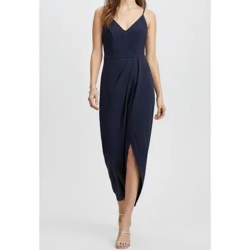 BHLDN Caron Lyra Bridesmaid Wedding Guest Dress, Midnight/Navy, 4 (US)