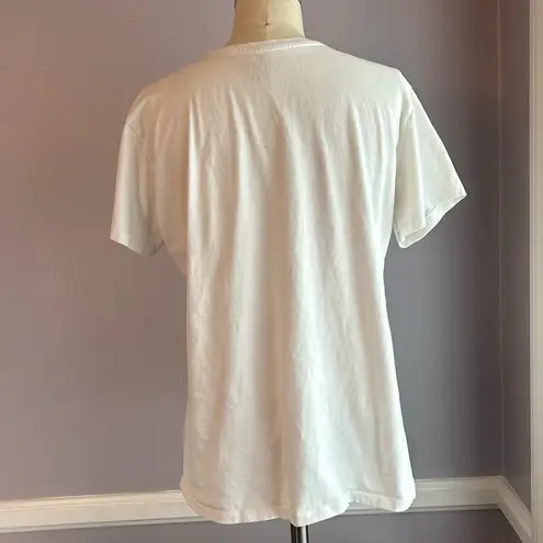 Cotton On  Woman Paris short sleeve T-shirt with rainbow embroidery on the chest