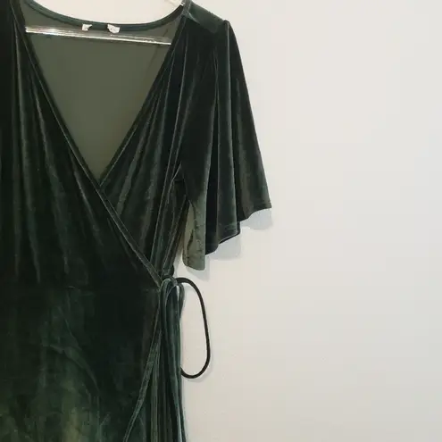 Baltic Born Meghan Velvet Wrap Maxi Dress New Without Tags