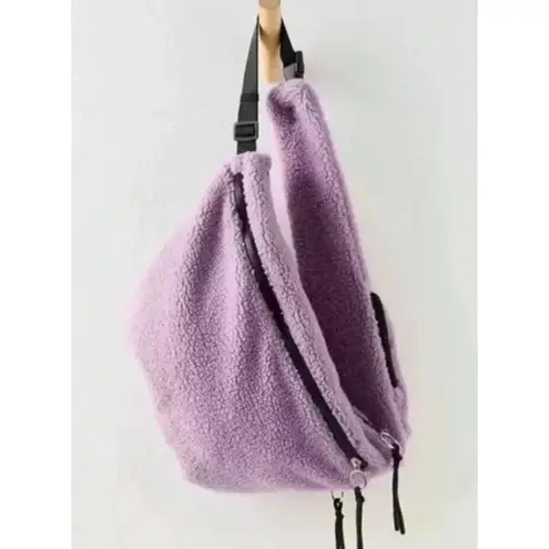 FP Movement Overachiever Sherpa Sling Bag NWT Lavender Purple