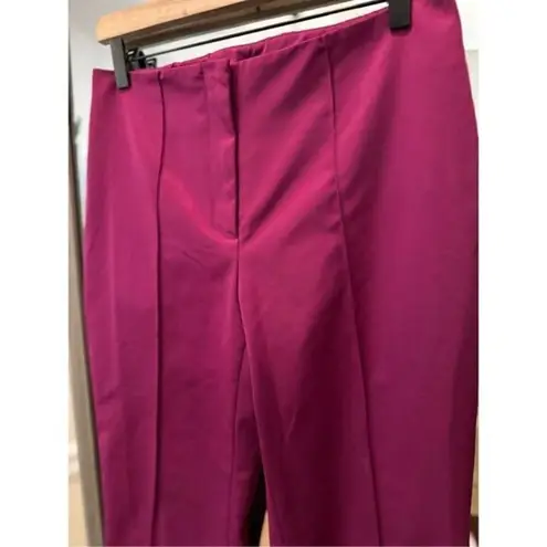 Passports Sateen Trouser Dress Pants Size 6 Pink
