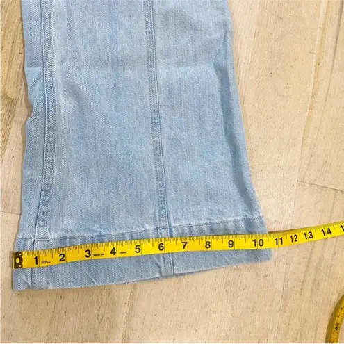 Ulla Johnson two tone 100% cotton denim straight jeans