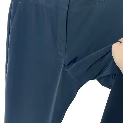 Co Essentials Black Cigarette Trousers Cropped Pants Japanese Fabric Womens XS