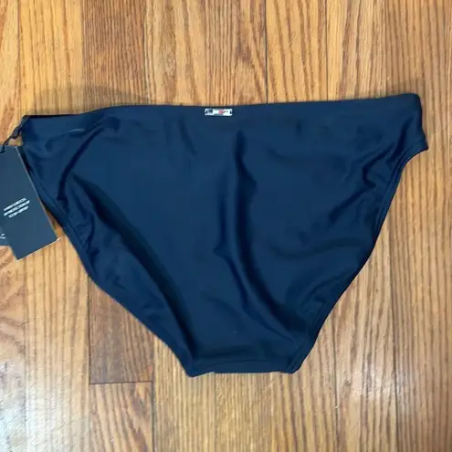 Tommy Hilfiger  Bandeau Top Classic Bikini Bottom Swimsuit Navy size‎ M NWT