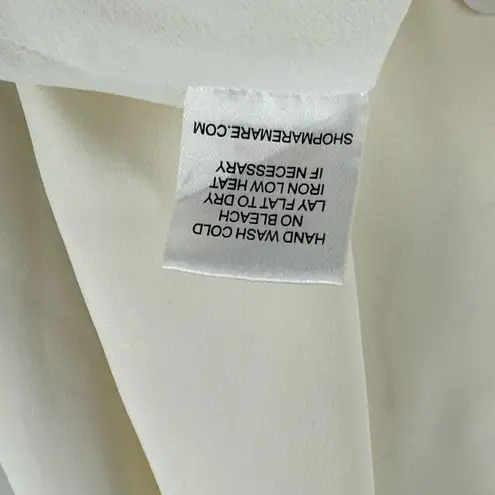 MARE MARE Karl Blouse Size Small Cold Shoulder Top NWT Anthropologie Off White