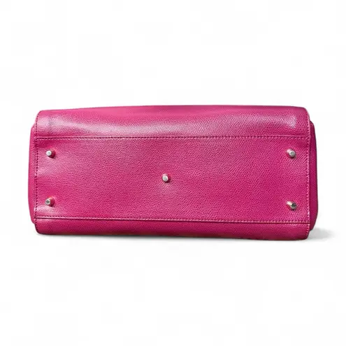 Furla Leather Metropolis Handbag Medium - Magenta