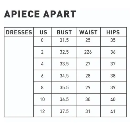 Apiece Apart Lucia Wrap Dress Reverse Tracks Cream Black XS