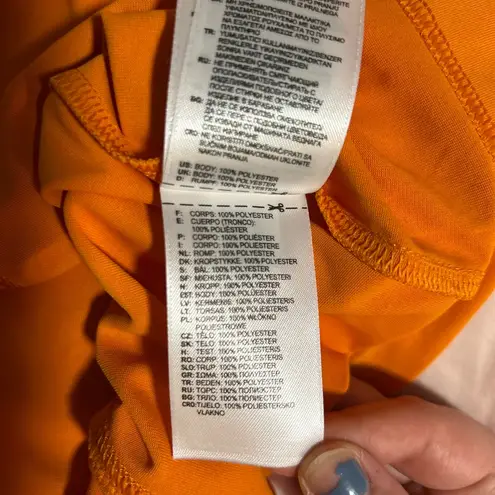 Adidas  Puremotion Orange Golf Polo Size XL