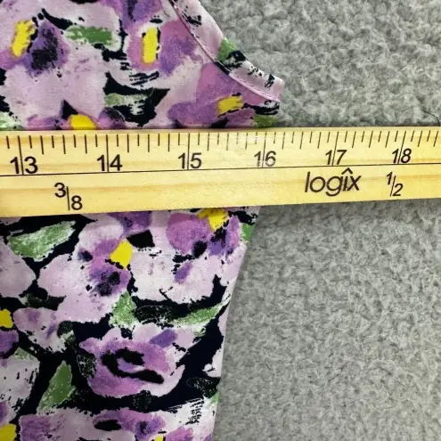 Cider  Slip Dress Womens Medium‎ Purple Floral Sleeveless Dark Feminine Boho Y2K